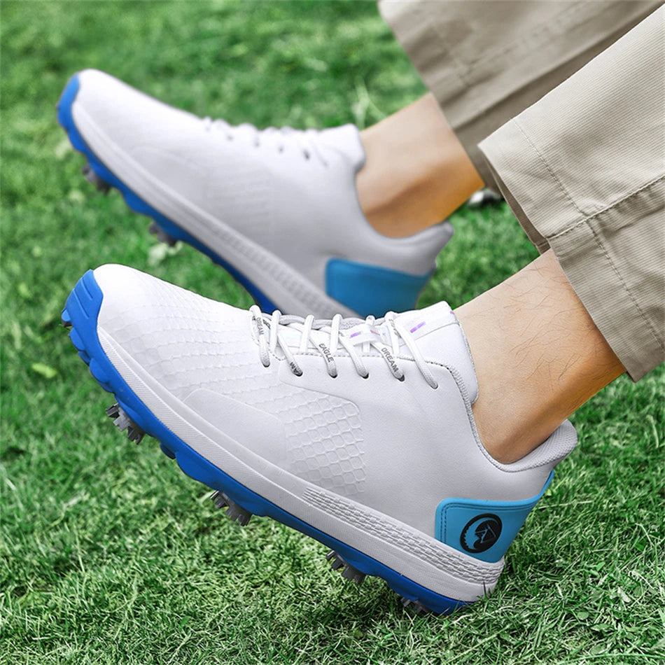 Chaussures de golf professionnelles de luxe pour hommes