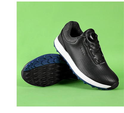 Chaussures de golf respirantes et luxueuses pour hommes