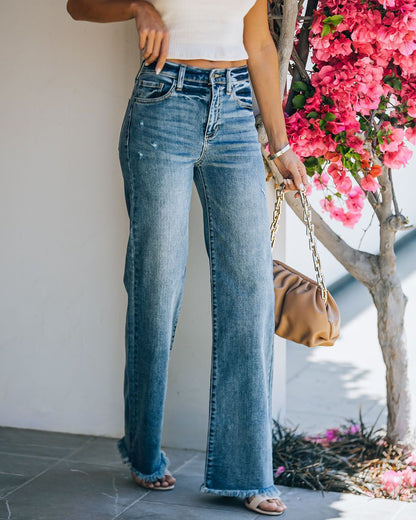Jeans pour femmes, taille haute