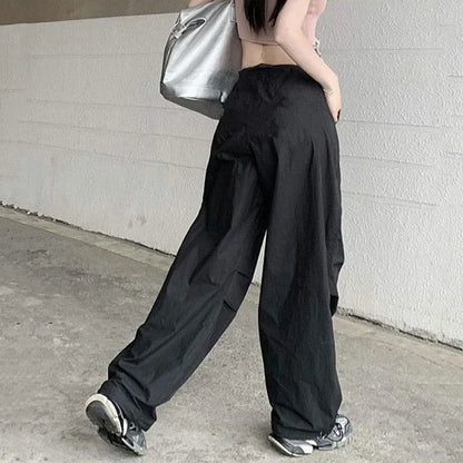 Pantalon cargo ample d'été pour femmes