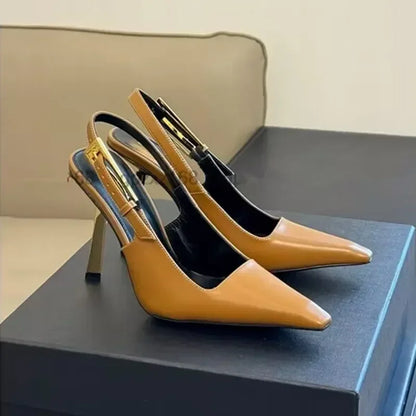 Sandales pointues à talons hauts pour femmes