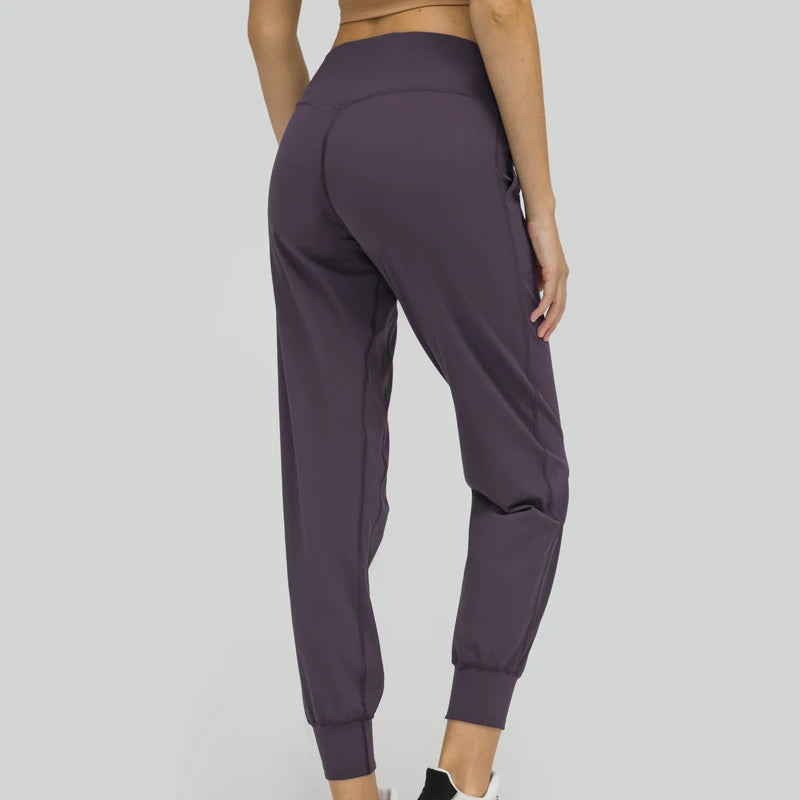 Nepoagym PASSION Leichte Jogginghose mit hoher Taille für Damen