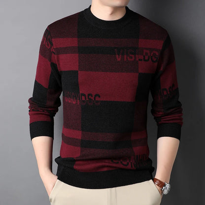 Pull en tricot de luxe pour homme