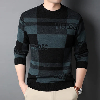 Pull en tricot de luxe pour homme