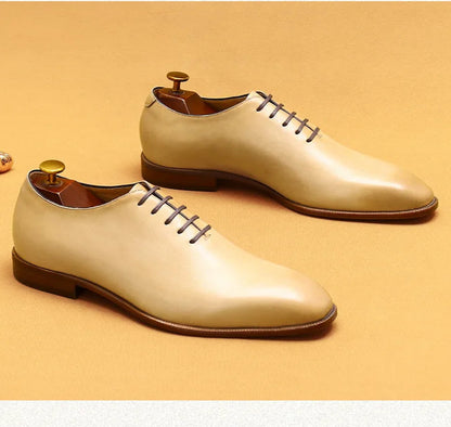 Chaussures Oxford à effet miroir pour hommes