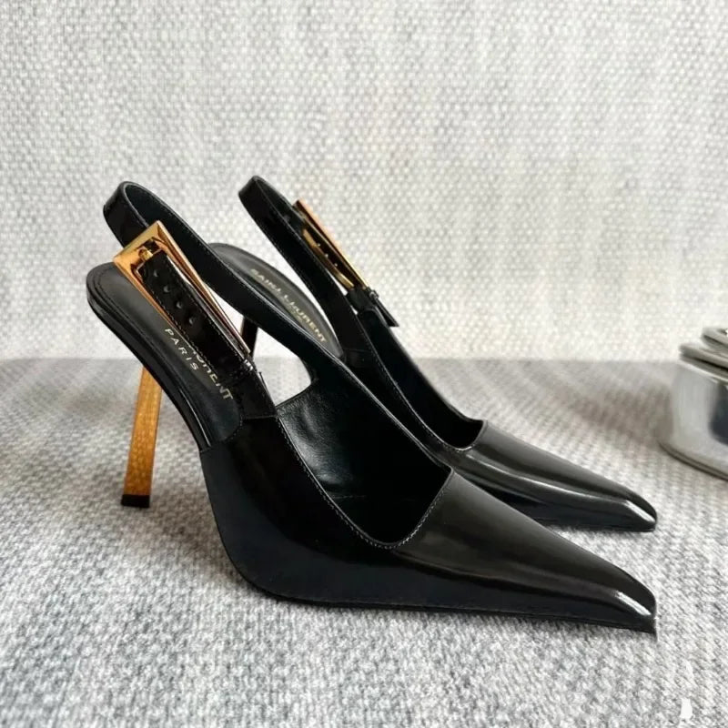 Sandales pointues à talons hauts pour femmes
