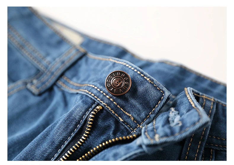 Jean décontracté grande taille pour homme