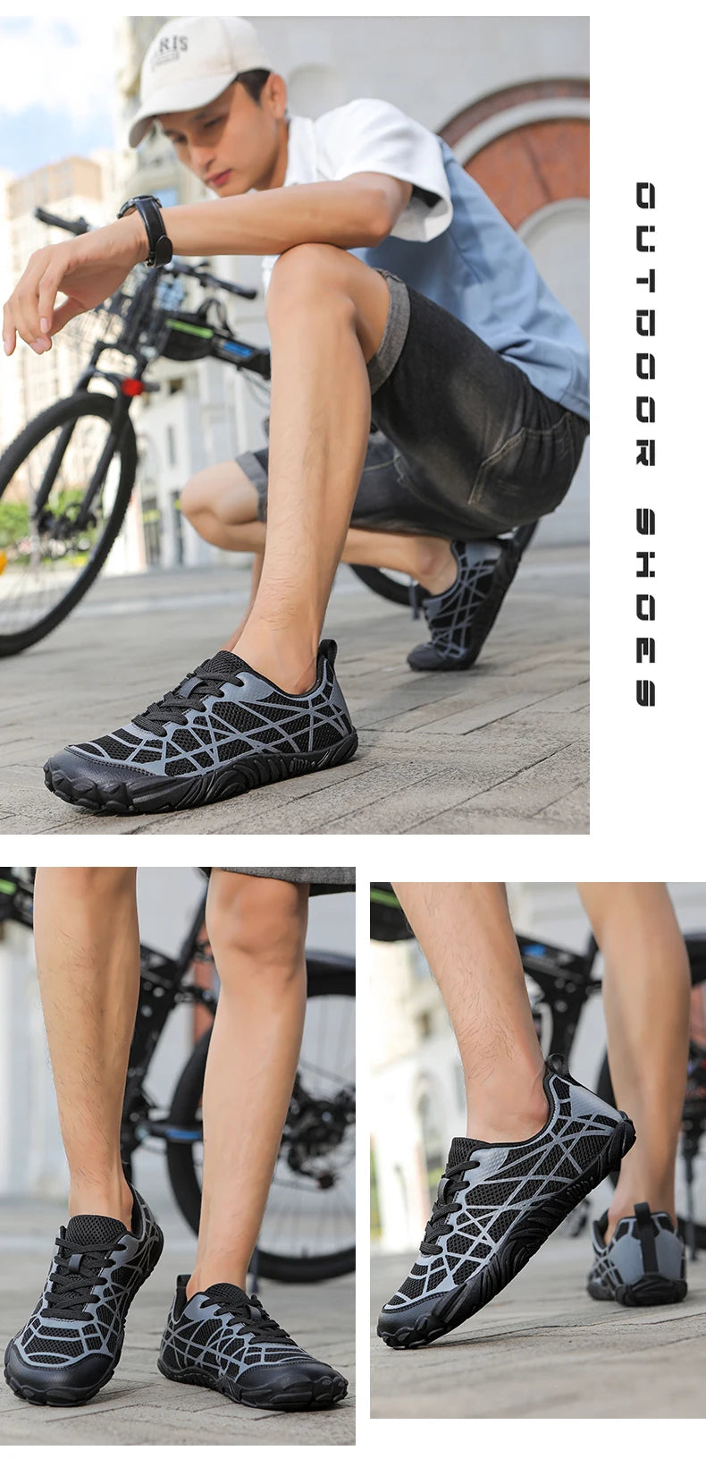 Chaussures unisexes à bout large et pieds nus, en cuir synthétique minimaliste