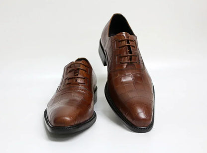 Chaussures habillées pour hommes, automne-hiver, en cuir véritable