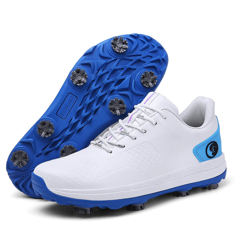Chaussures de golf professionnelles de luxe pour hommes