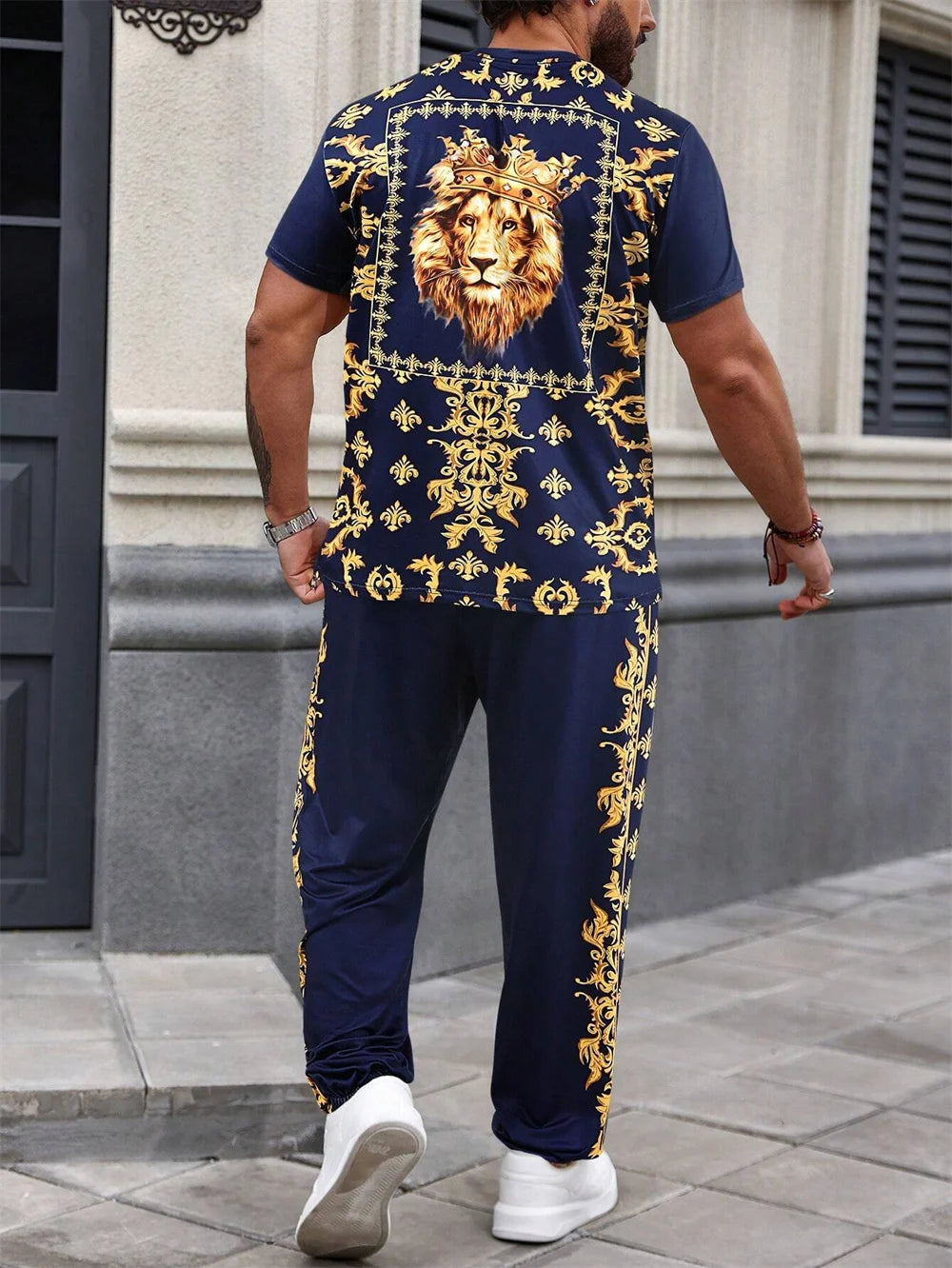 Herren-Set: Kurzarm-Sommerhose