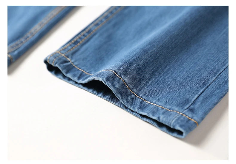 Jean décontracté grande taille pour homme