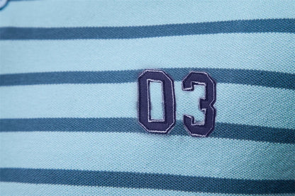 Polos en coton brodés pour hommes
