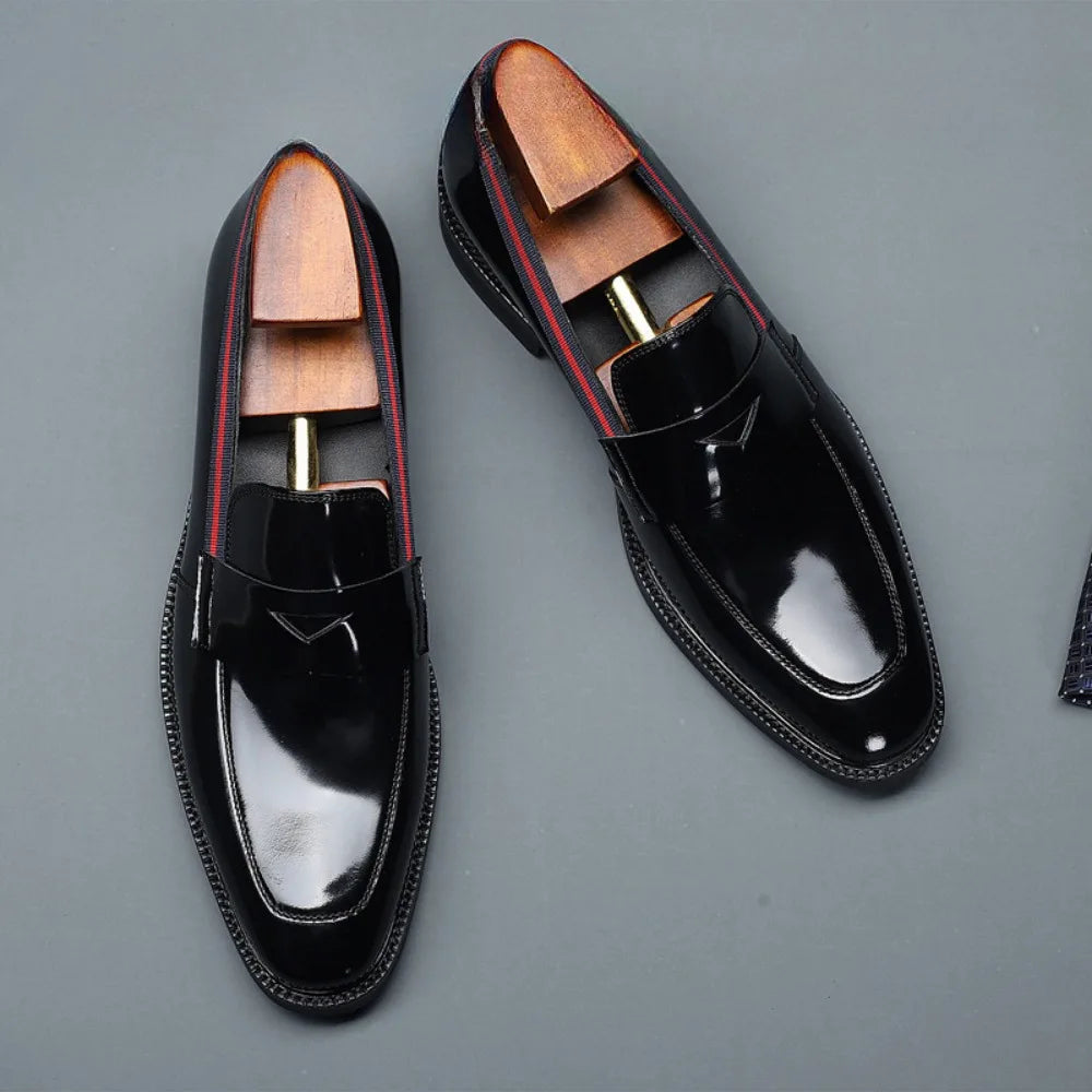 Mocassins tendance pour hommes, chaussures habillées décontractées de style britannique classique