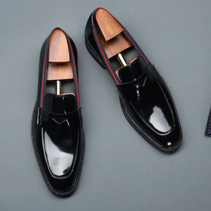 Mocassins tendance pour hommes, chaussures habillées décontractées de style britannique classique