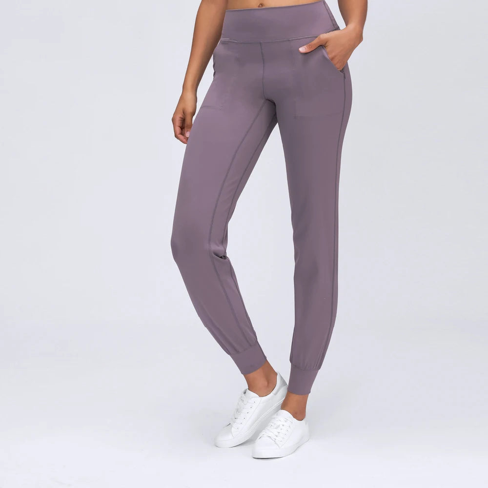 Nepoagym PASSION Leichte Jogginghose mit hoher Taille für Damen