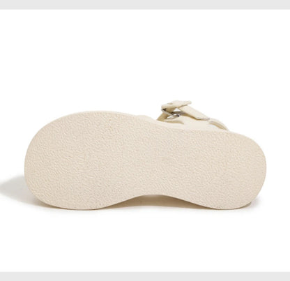 Sandales à plateforme rétro de haute qualité pour femmes