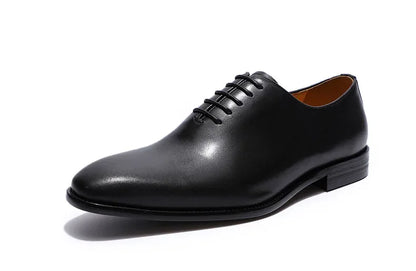 Chaussures Oxford en cuir véritable pour homme