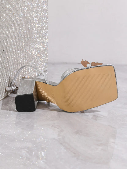 Nouvelles sandales à talons de qualité pour femmes