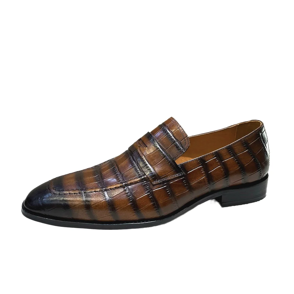 Atmungsaktive italienische Slipper für Herren