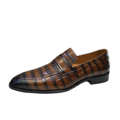 Atmungsaktive italienische Slipper für Herren