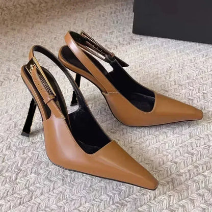 Sandales pointues à talons hauts pour femmes