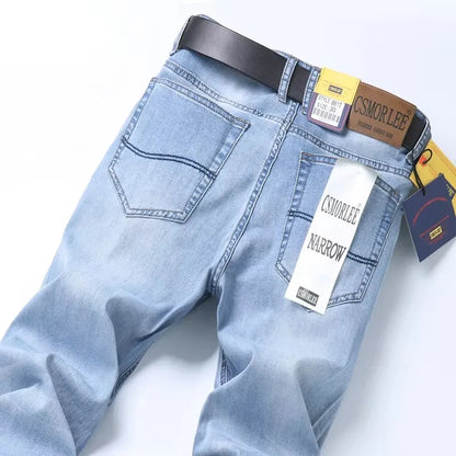 Jean classique pour homme, style printemps-été, décontracté