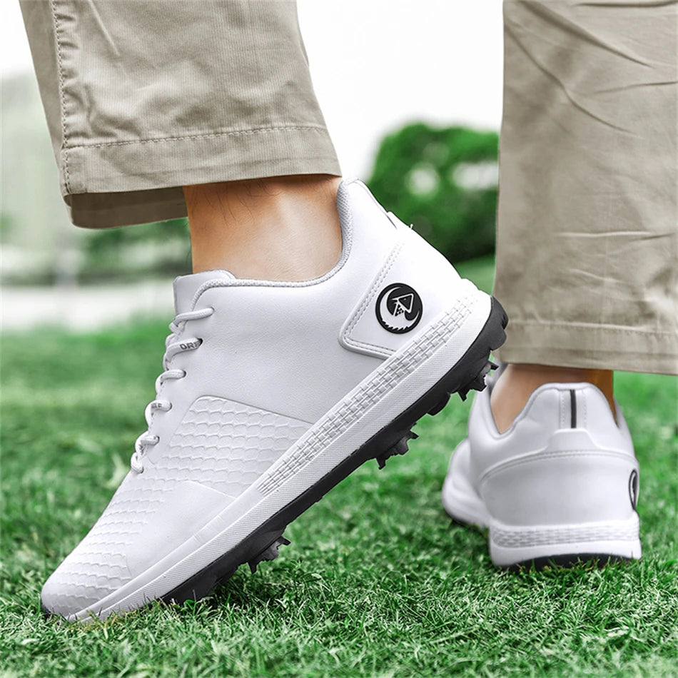 Chaussures de golf professionnelles de luxe pour hommes