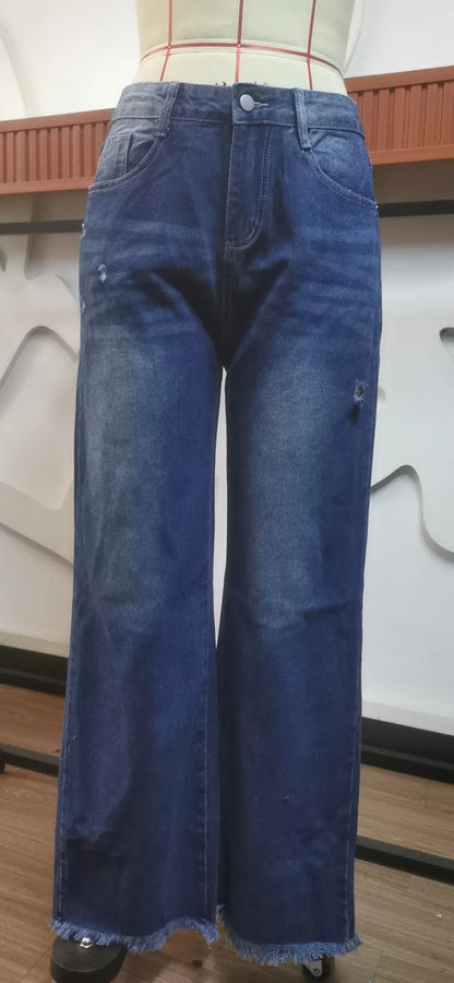 Jeans pour femmes, taille haute