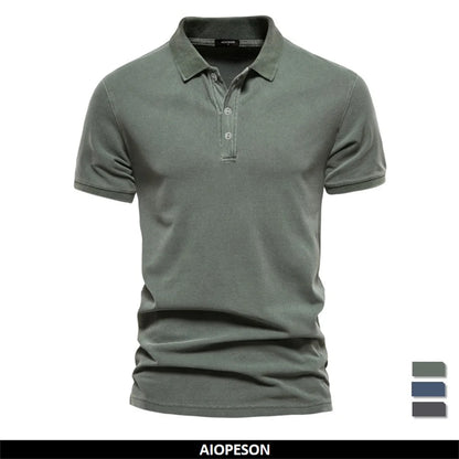 Polos 100 % coton pour homme