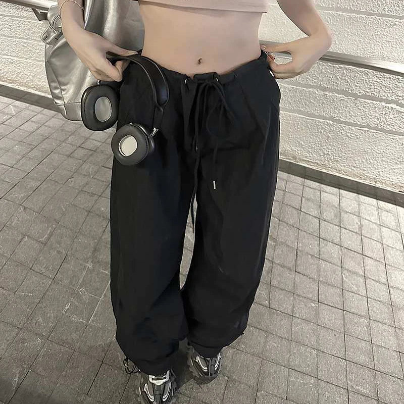 Pantalon cargo ample d'été pour femmes