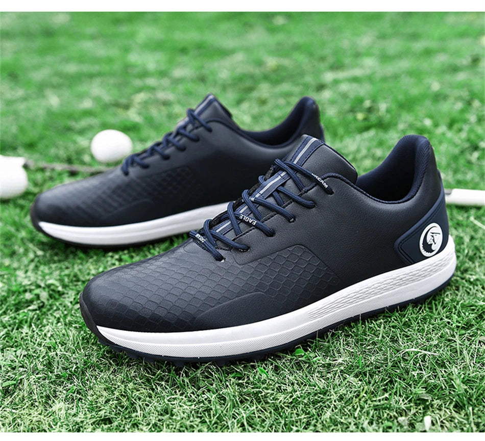 Chaussures de golf professionnelles de luxe pour hommes