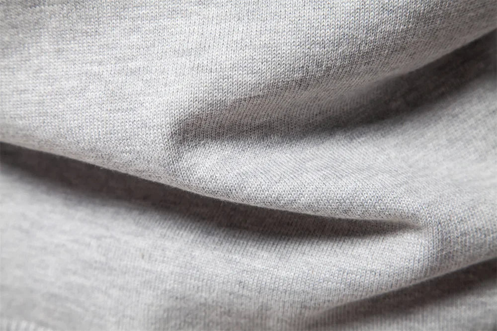 Pull homme automne hiver haute qualité col mi-haut fermeture éclaire