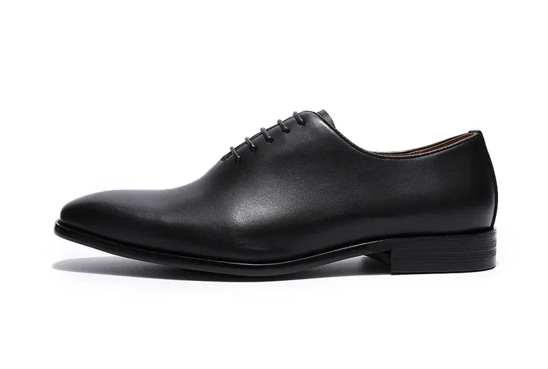 Chaussures Oxford en cuir véritable pour homme