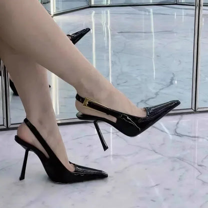 Sandales pointues à talons hauts pour femmes