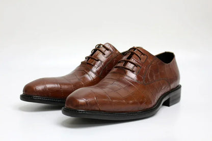 Chaussures habillées pour hommes, automne-hiver, en cuir véritable