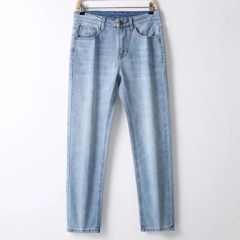 Jean classique pour homme, style printemps-été, décontracté