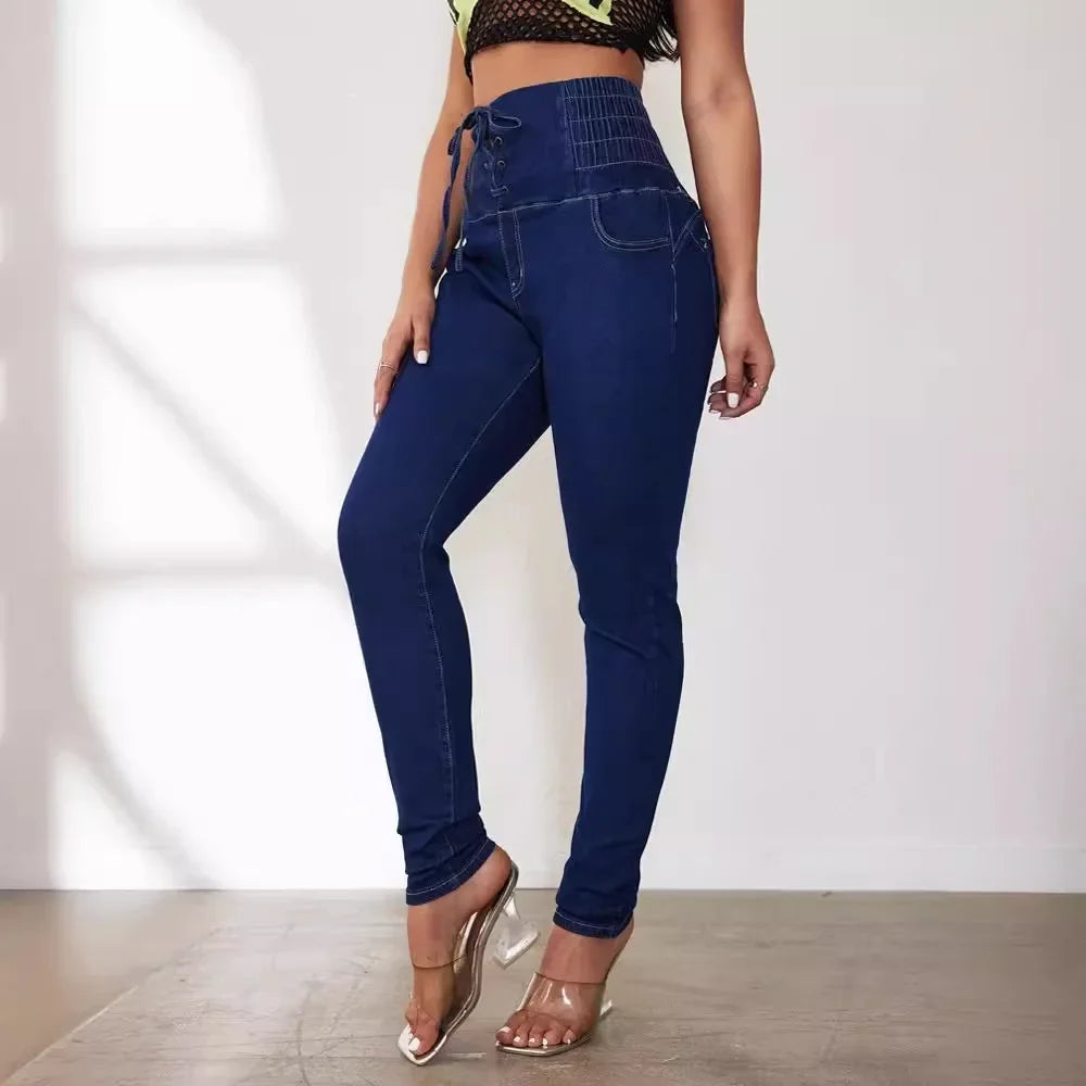 Pantalon en jean pour femme
