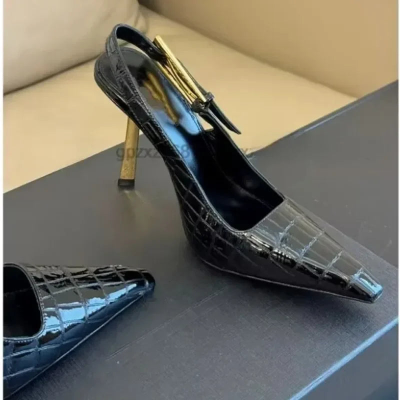 Sandales pointues à talons hauts pour femmes