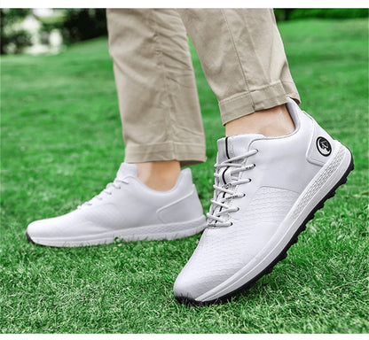 Chaussures de golf professionnelles de luxe pour hommes
