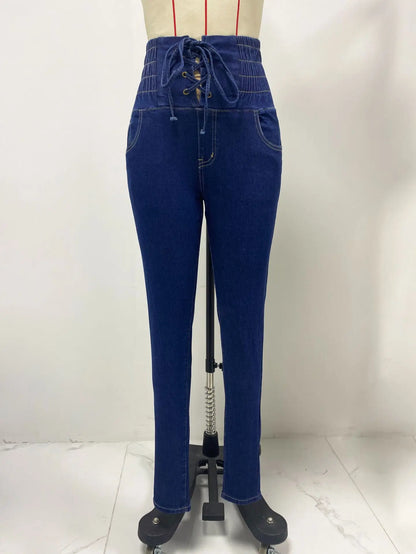 Pantalon en jean pour femme