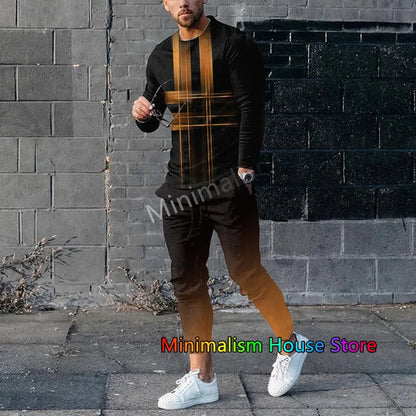 T-shirt à manches longues, jogging