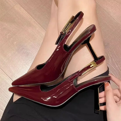Sandales pointues à talons hauts pour femmes