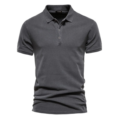Polos 100 % coton pour homme