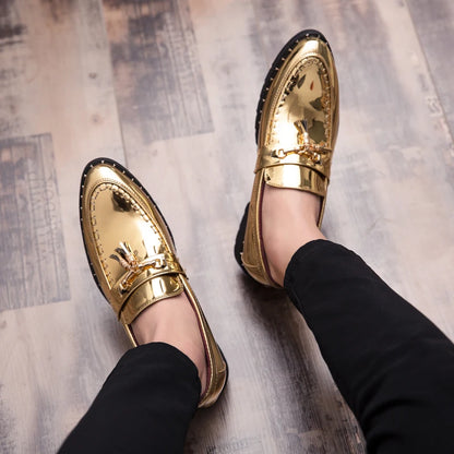 Mocassins à pampilles pour hommes