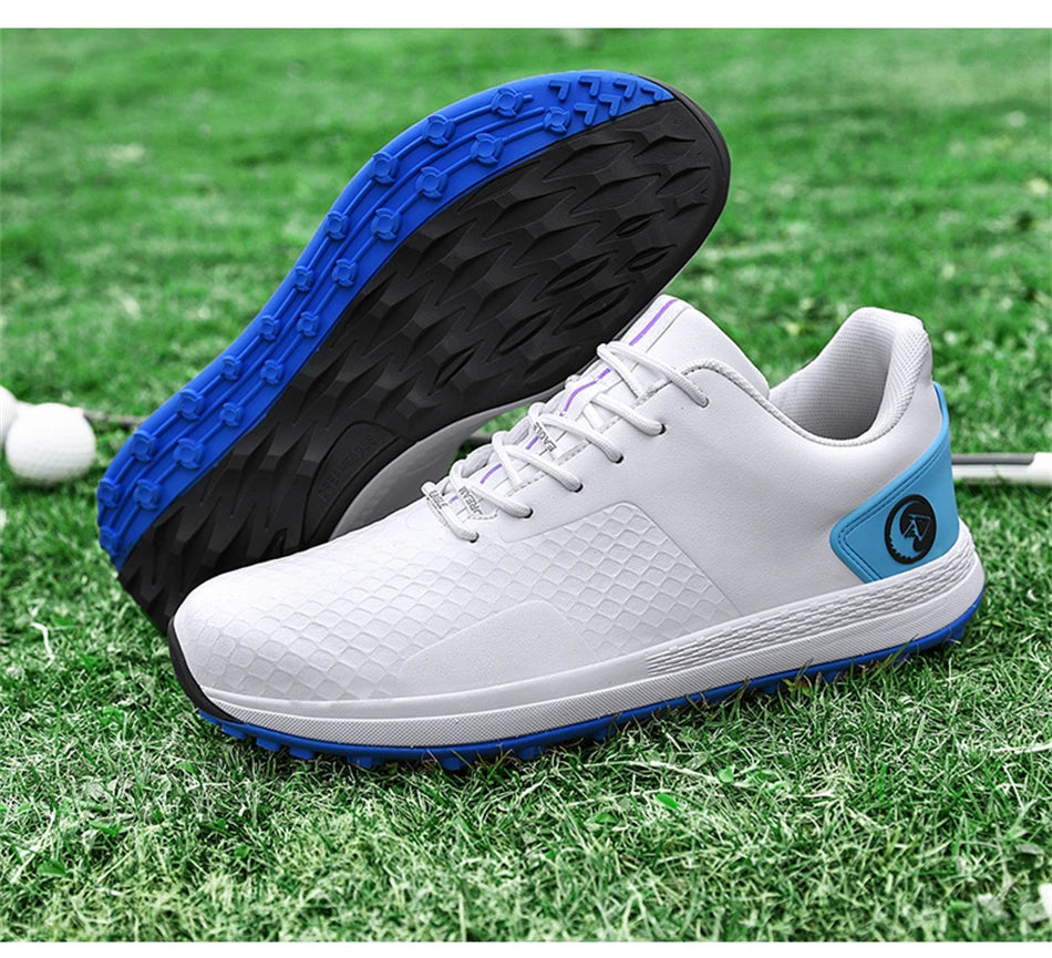Chaussures de golf professionnelles de luxe pour hommes