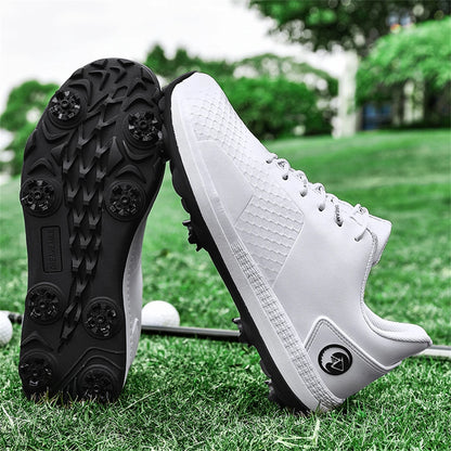 Chaussures de golf professionnelles de luxe pour hommes