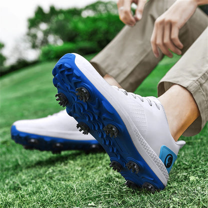 Chaussures de golf professionnelles de luxe pour hommes