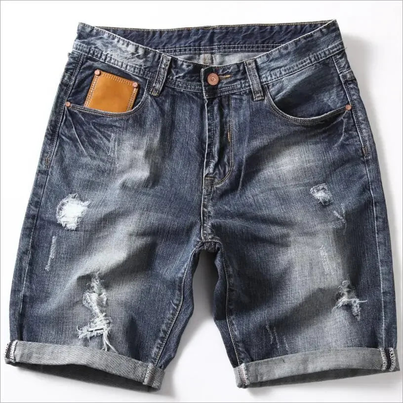 Short en jean pour homme
