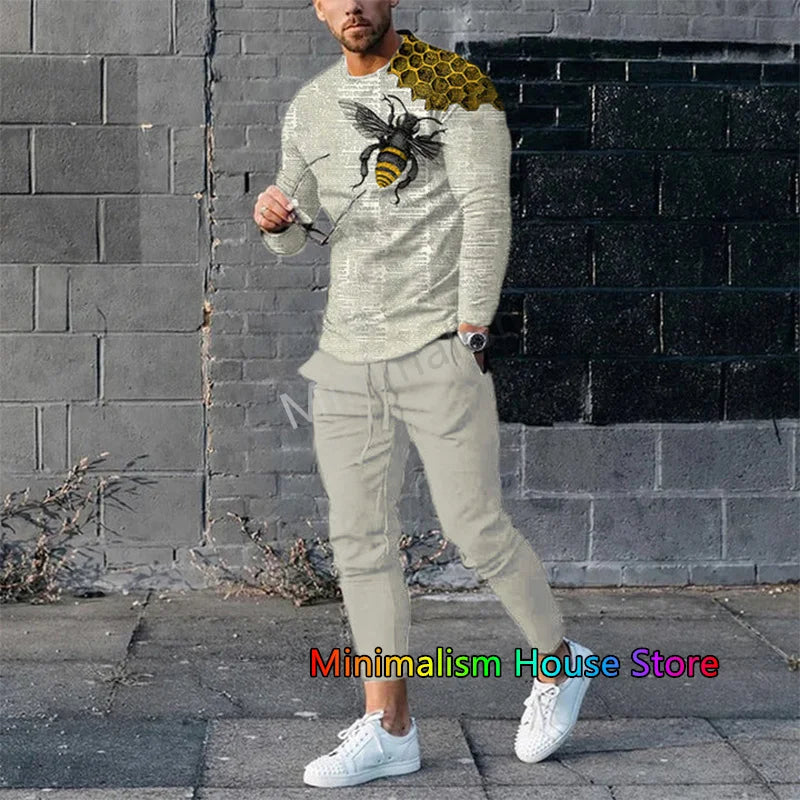 T-shirt à manches longues, jogging